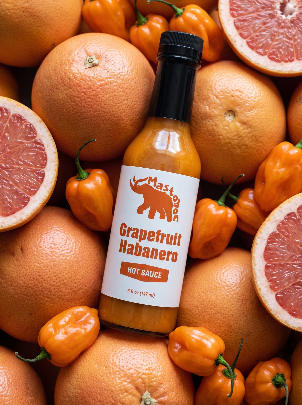 Grapefruit Habanero Hot Sauce 5oz